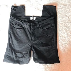 Paige jeans- black, skinny